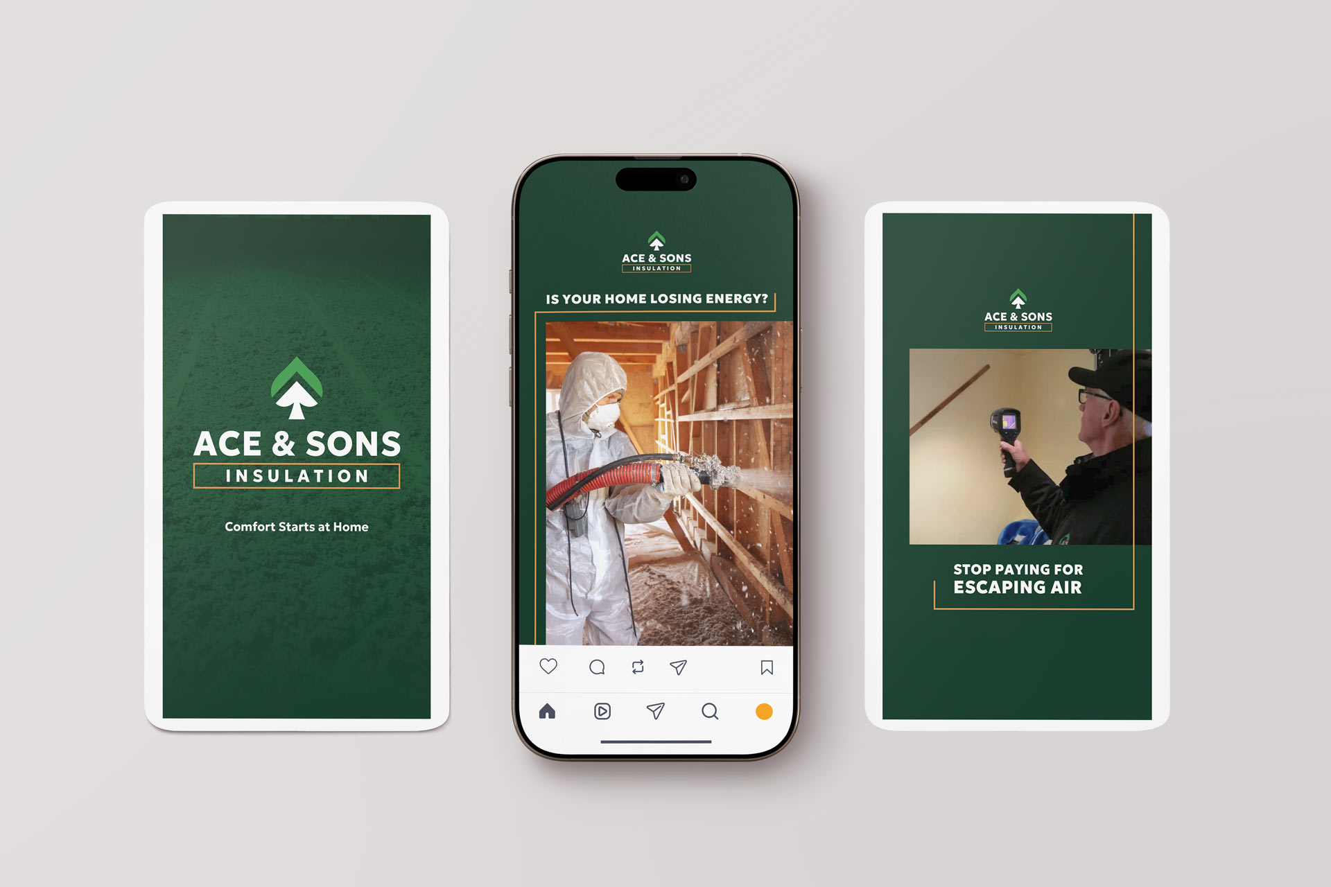 Ace & Sons paid social campaign