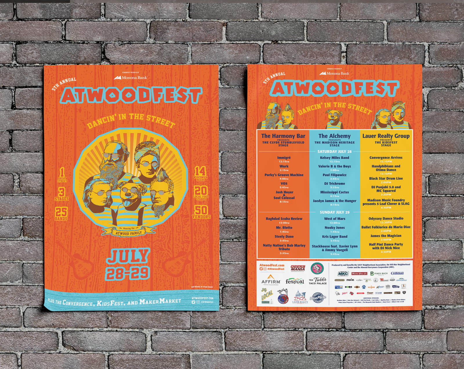 Atwoodfest 2018 posters
