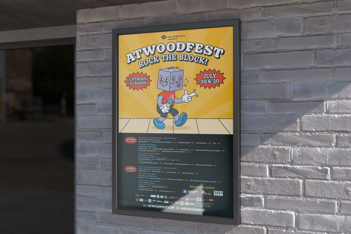 Atwoodfest Madison Poster