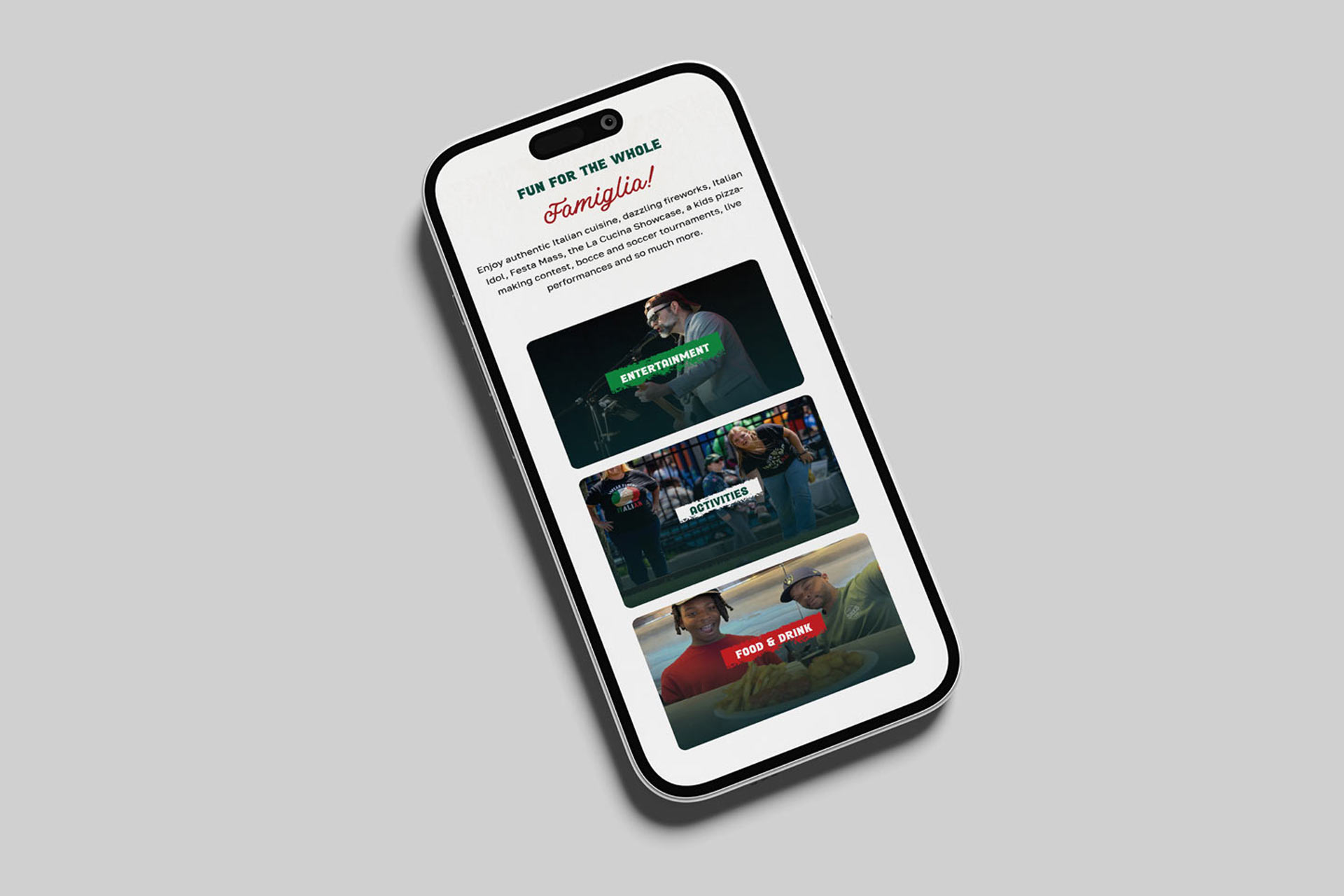 Website - mobile
