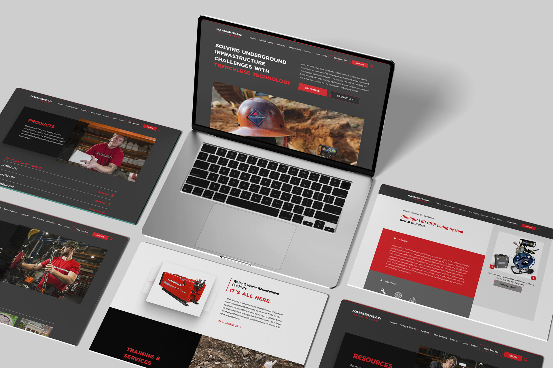Hammerhead Trenchless website