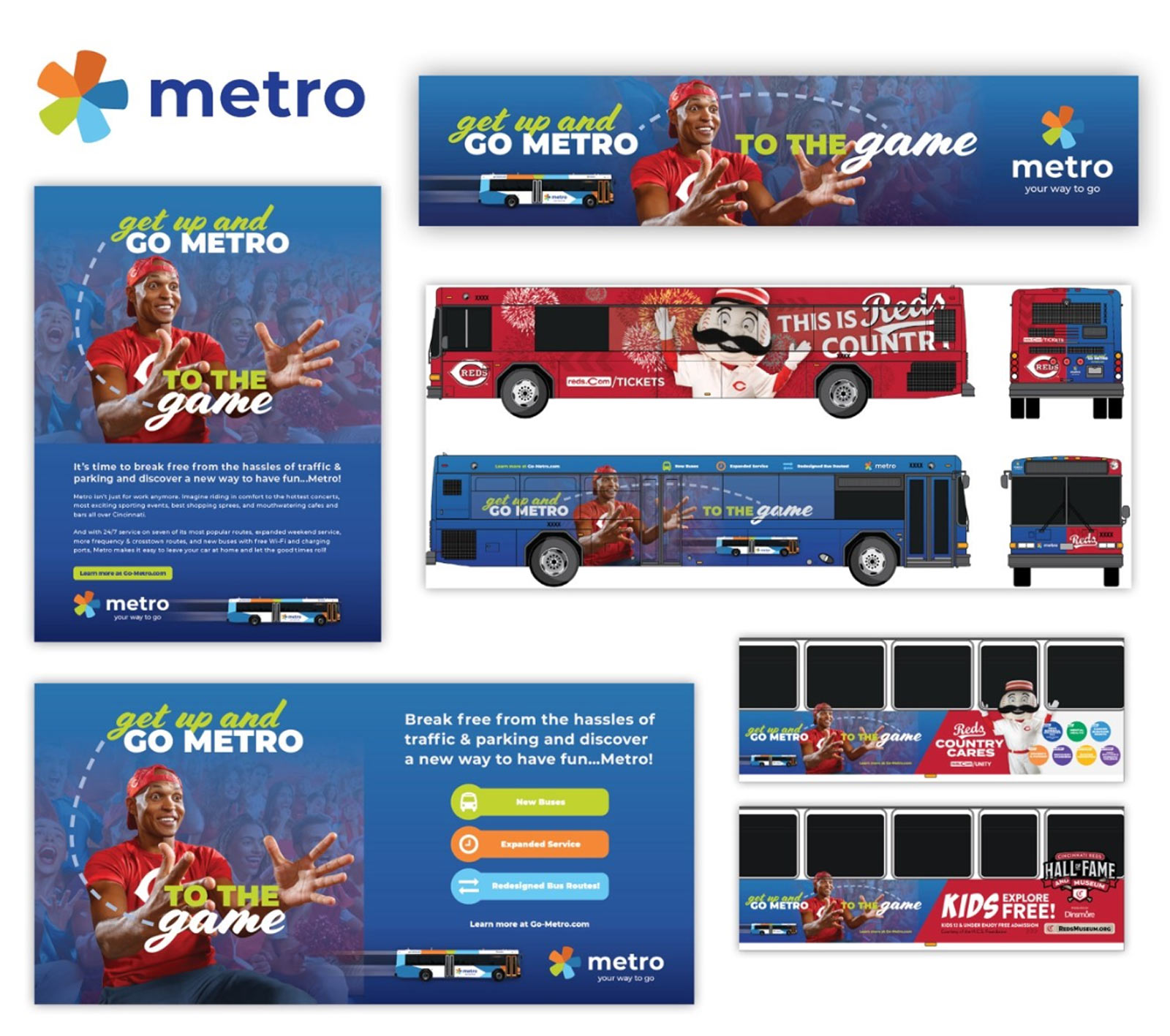 metro-get-up-go | AFFIRM Agency Get Up and Go Metro! Campaign