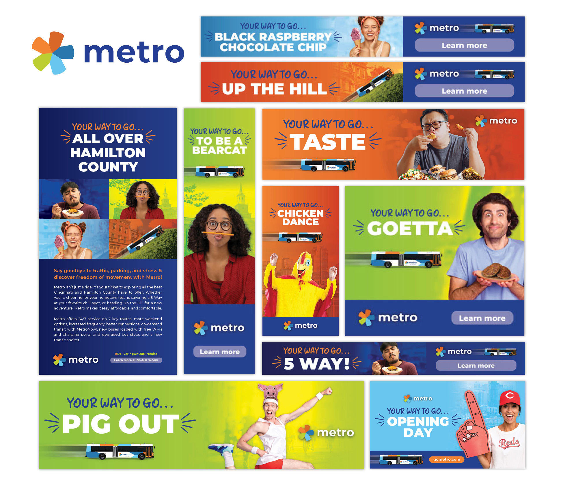metro-your-way-to-go-campaign | AFFIRM Agency Metro Your Way to Go Campaign
