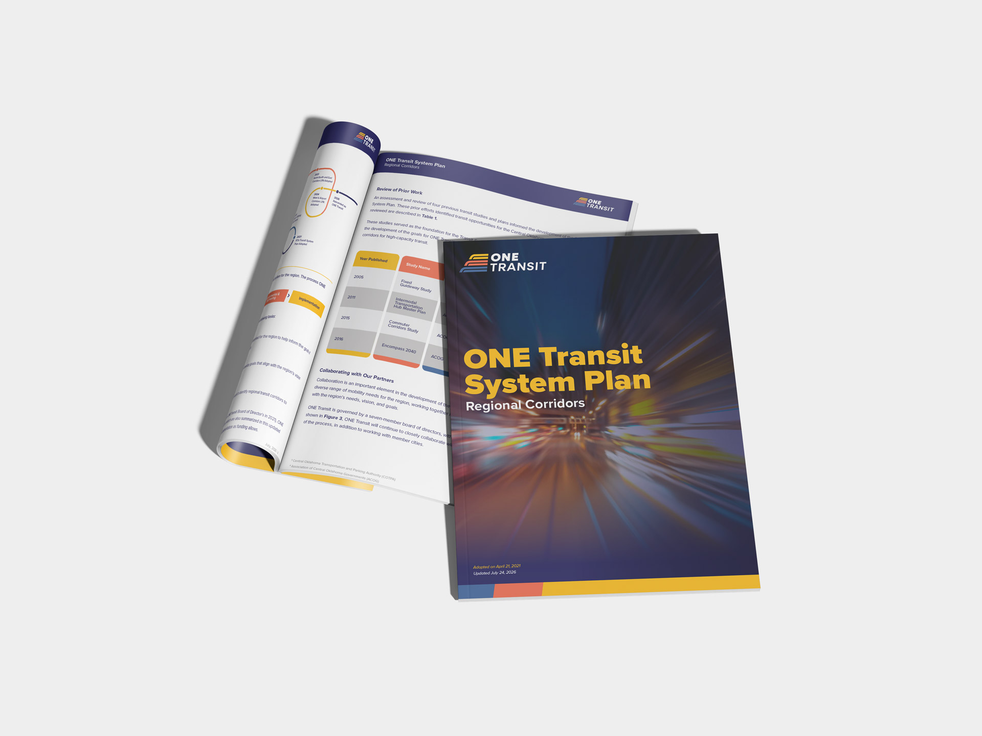 ONE Transit system plan
