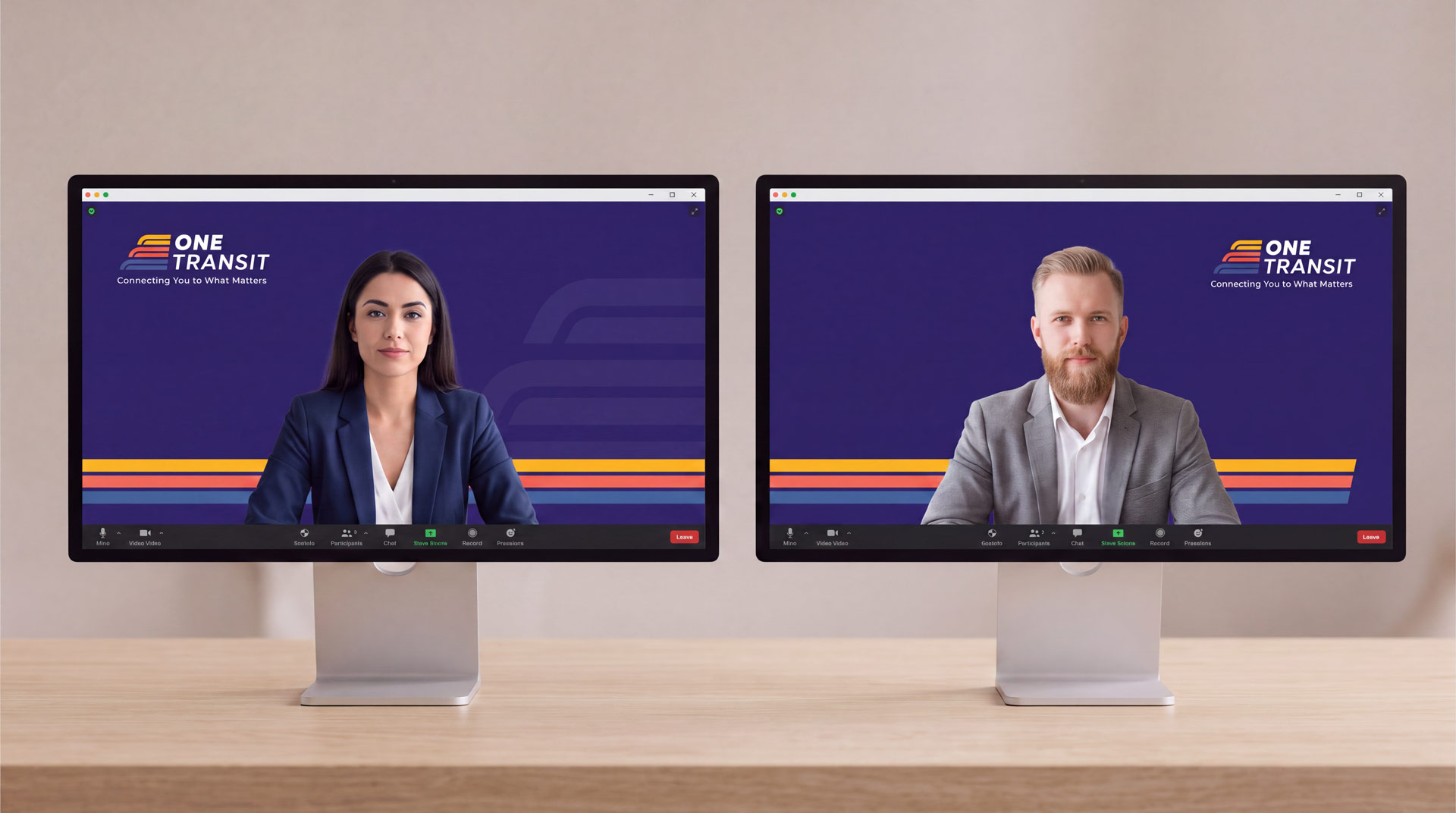 ONE Transit zoom backgrounds