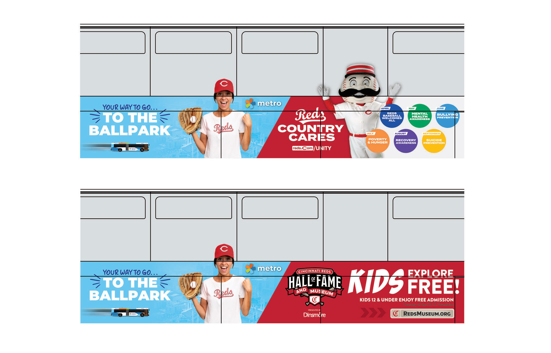 Reds Partnership Bus Extended Kong