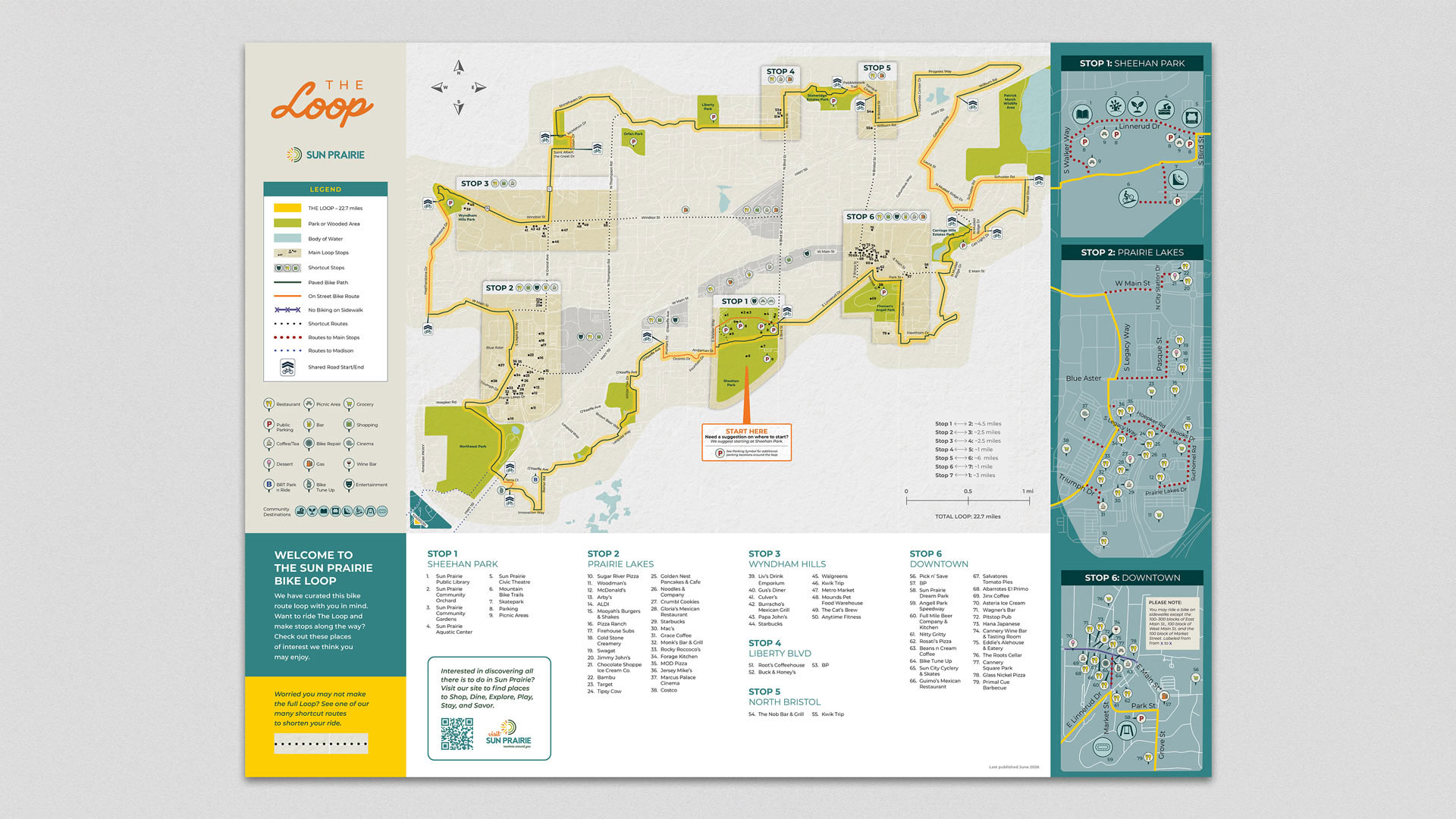 Sun Prairie Bike Map