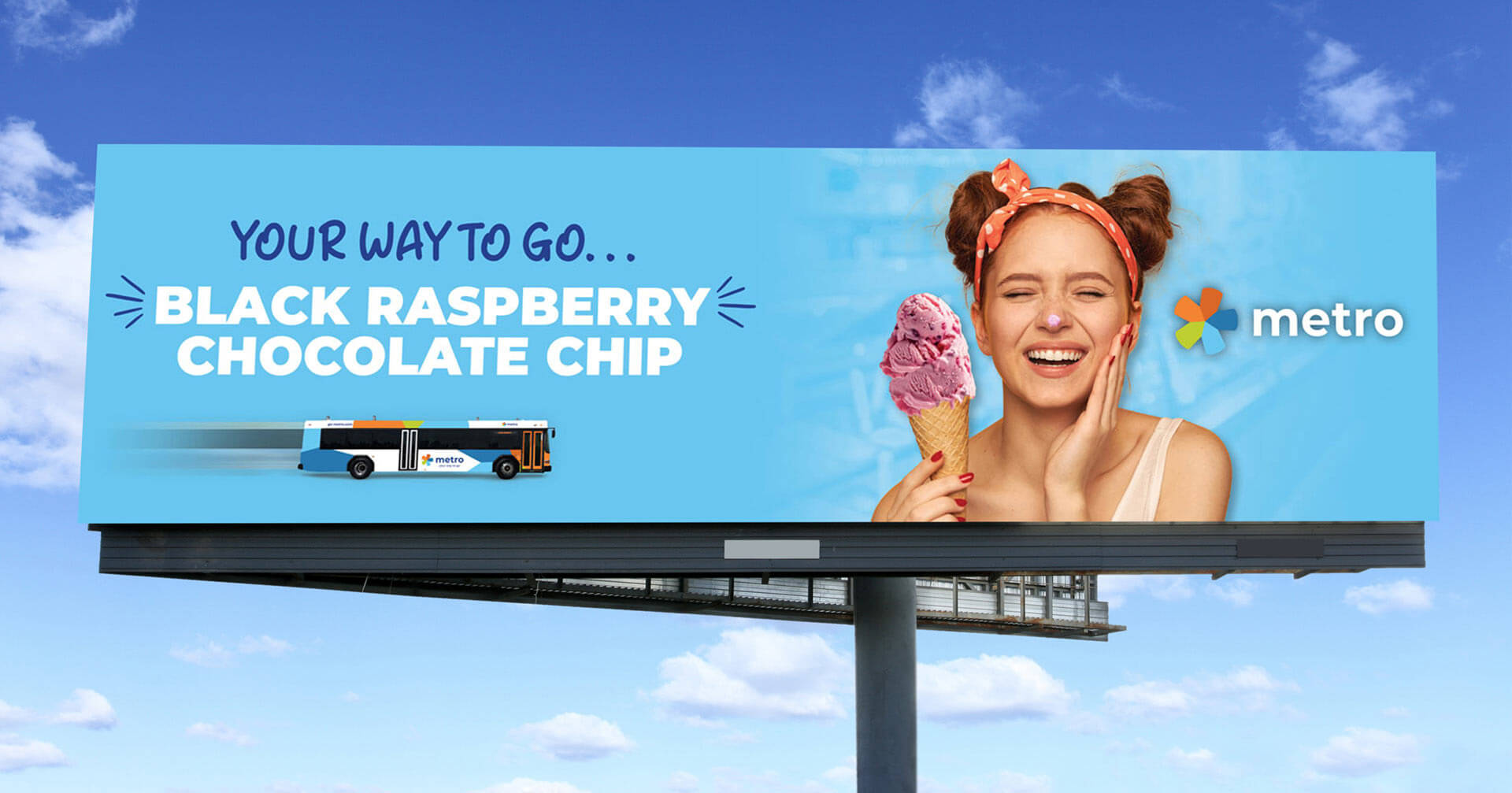 Metro Your Way to Go Billboard