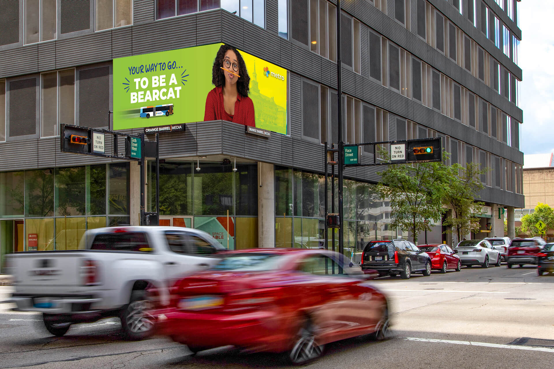 Metro Your Way to Go Digital Billboard