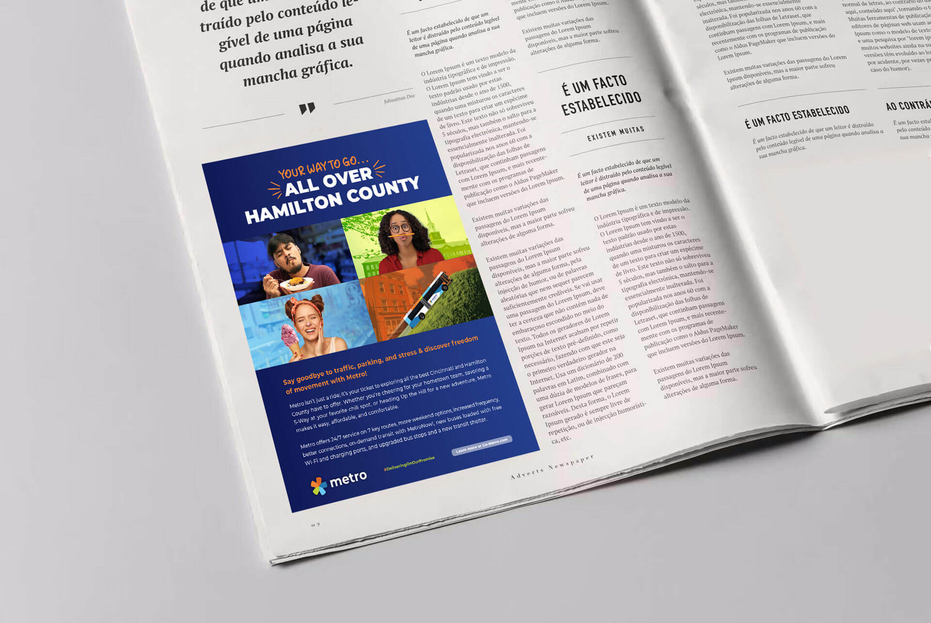 Metro Your Way to Go Print